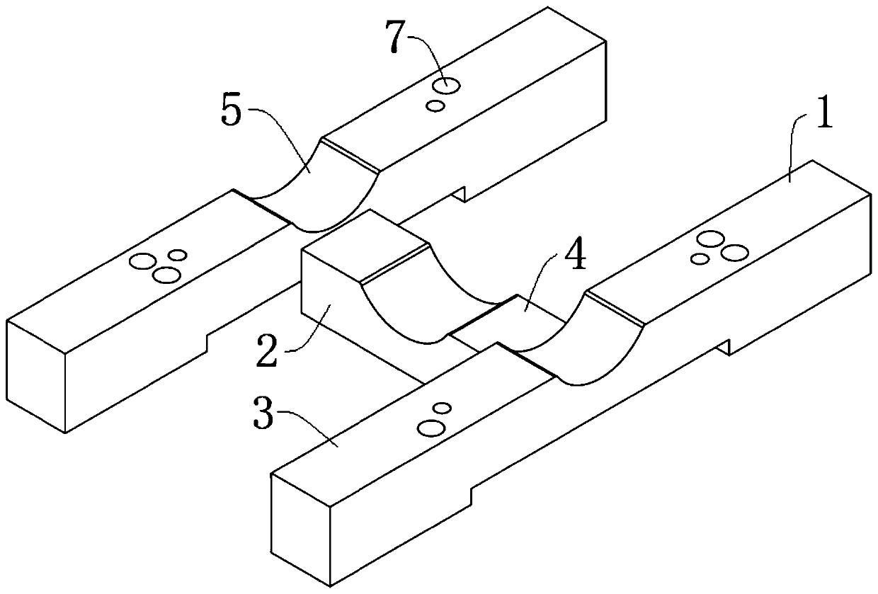 Special-shaped part detection tool and method