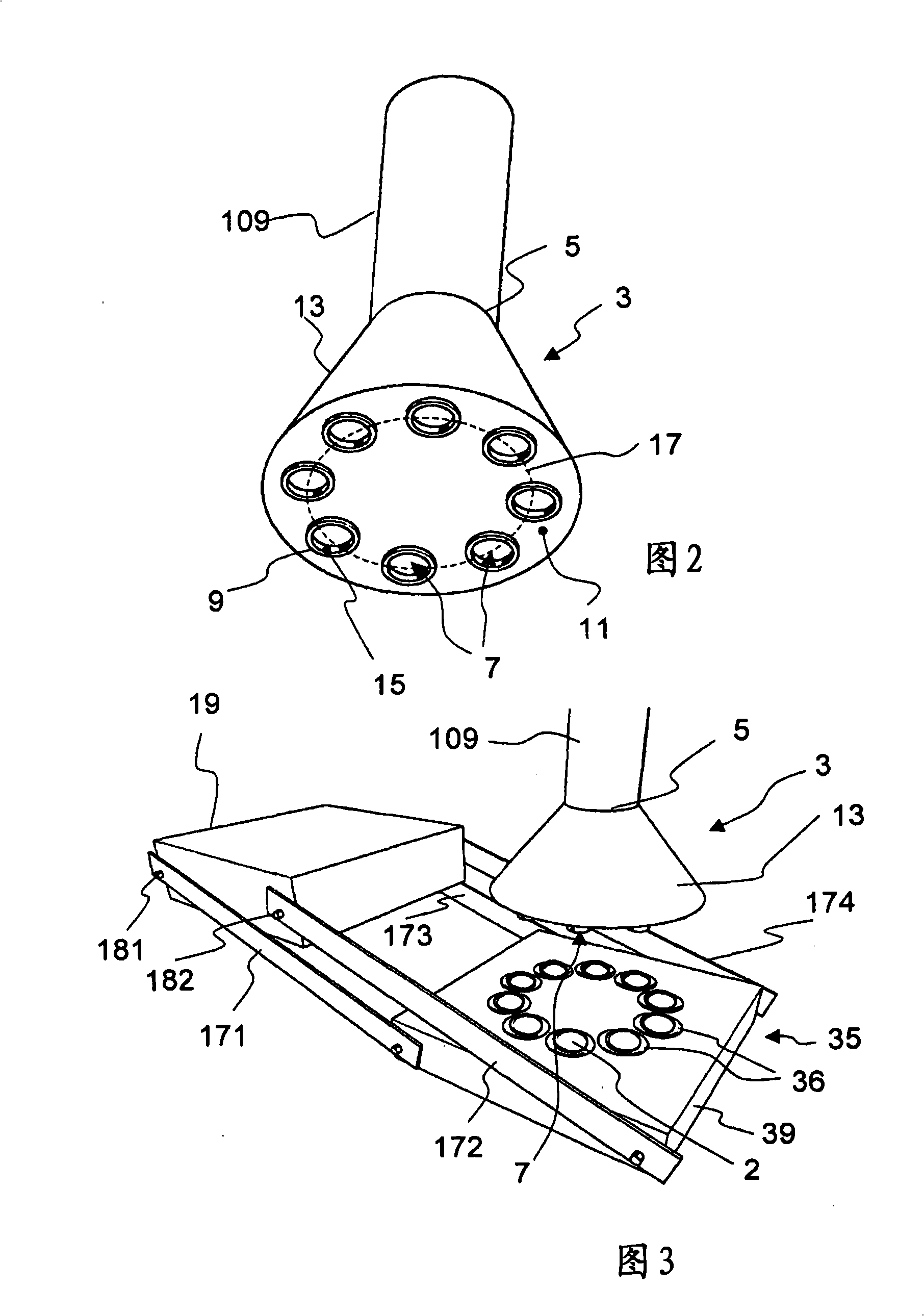 Method and device for accurately dividing a molten low-viscous glass into small portions