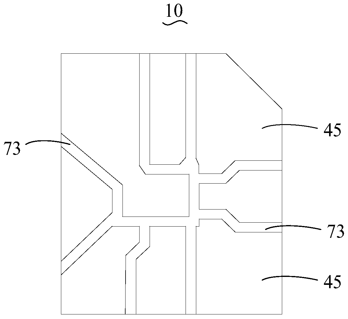 Packaging process of contact identity card and contact identity card