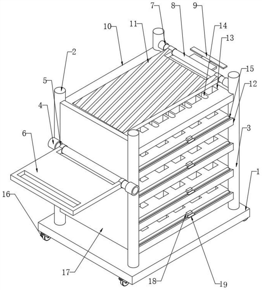 Chemical pipe transportation device with stability