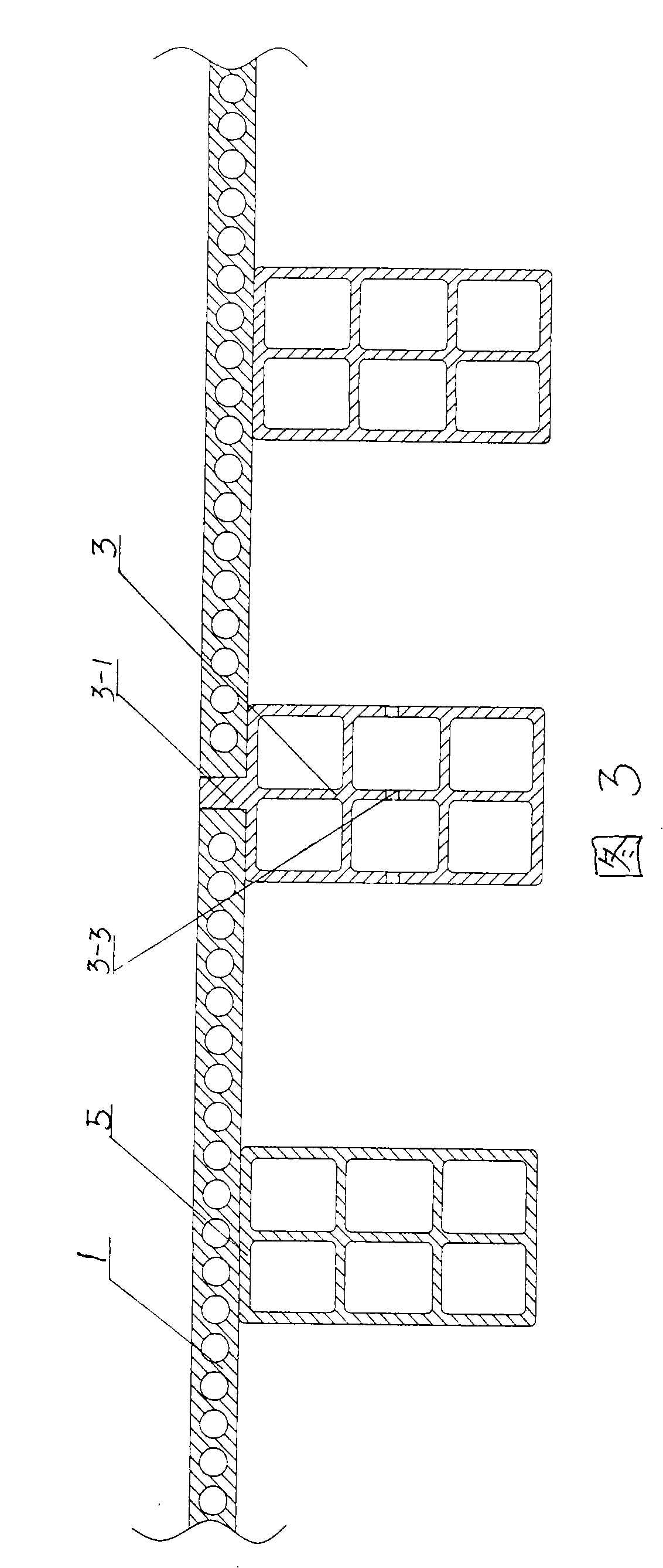 Assemblied polyvinyl chloride building engineering shuttering