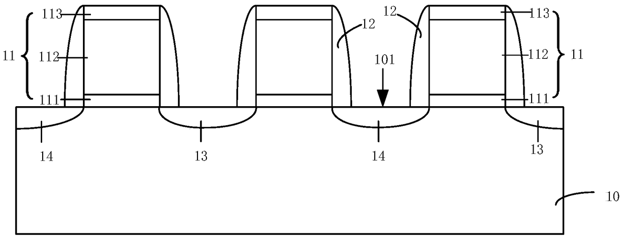 mos transistor and method of making the same