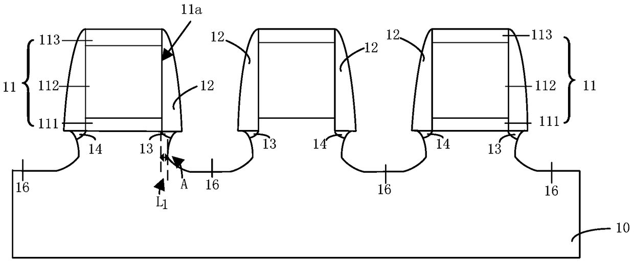 mos transistor and method of making the same