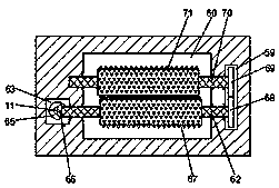 High-efficiency garbage burning power generation device