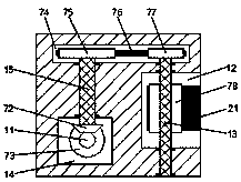 High-efficiency garbage burning power generation device