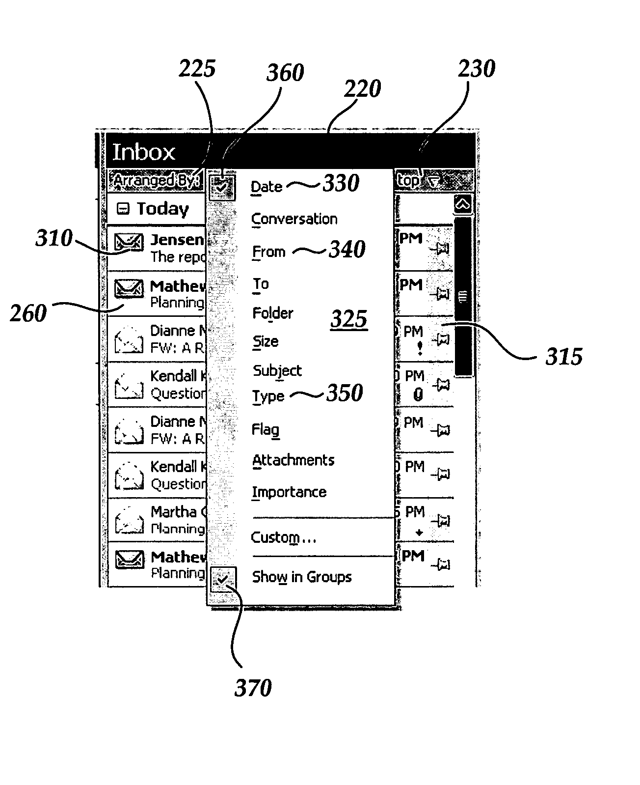 Automatic grouping of electronic mail