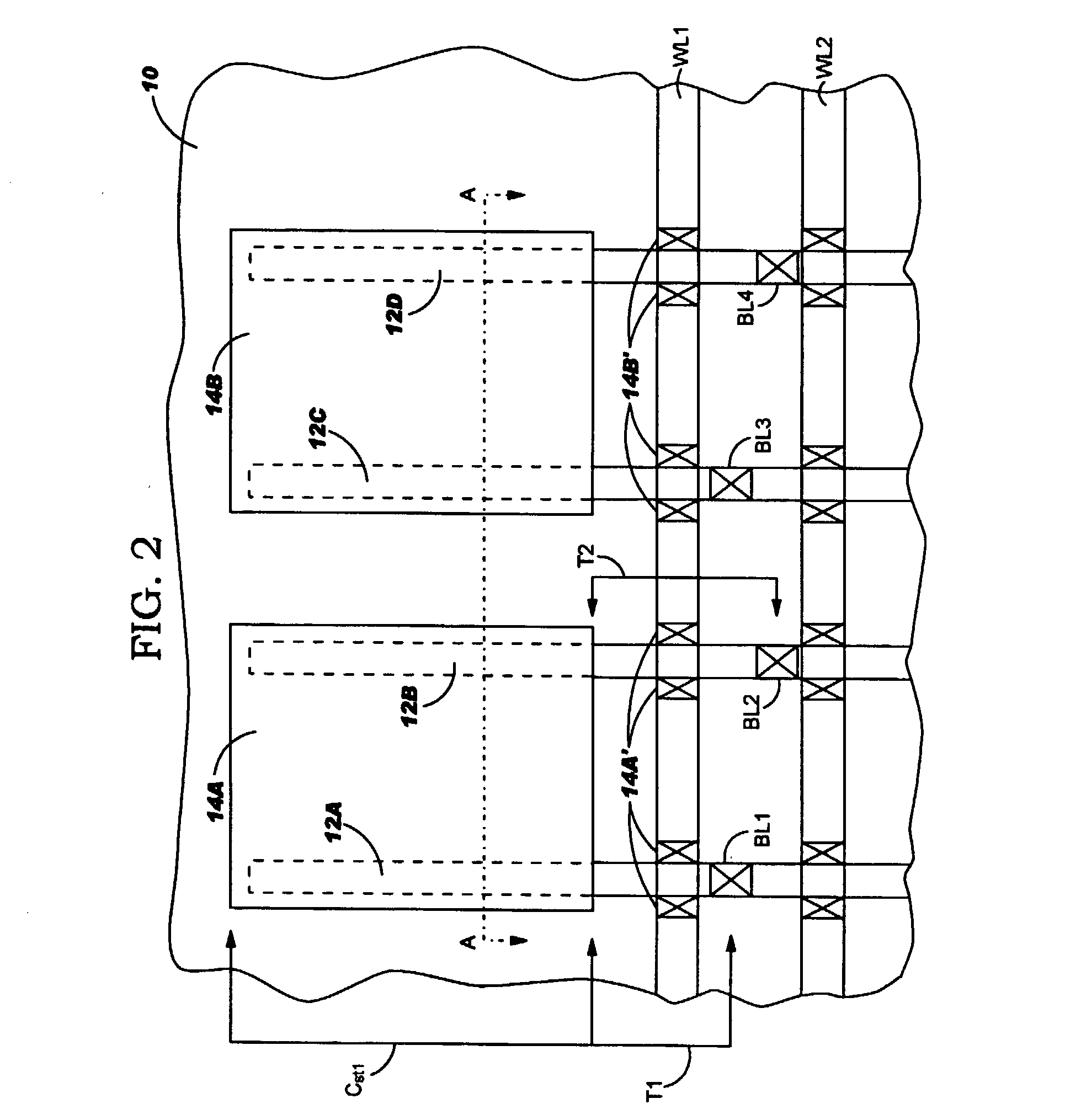 DRAM cell with enhanced SER immunity