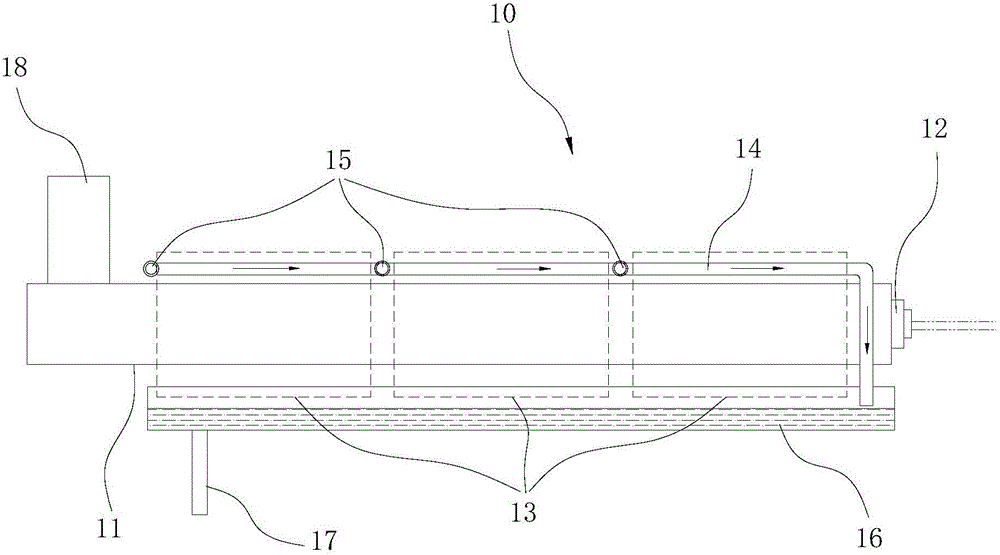 Cutting device for eraser strip