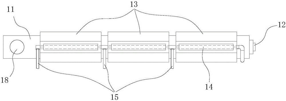 Cutting device for eraser strip