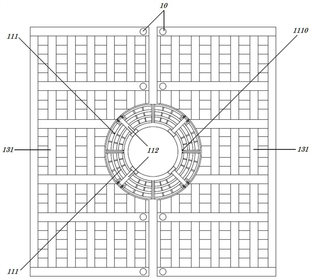 Fan foundation protection throwing equipment