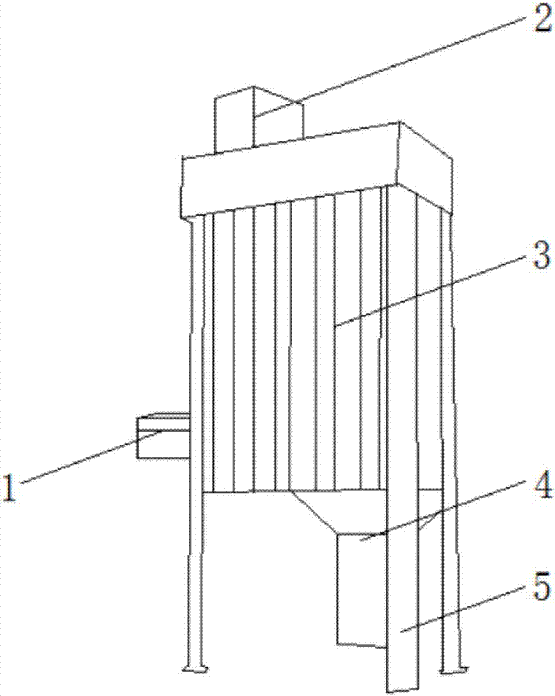 Environment-friendly dust filtering box