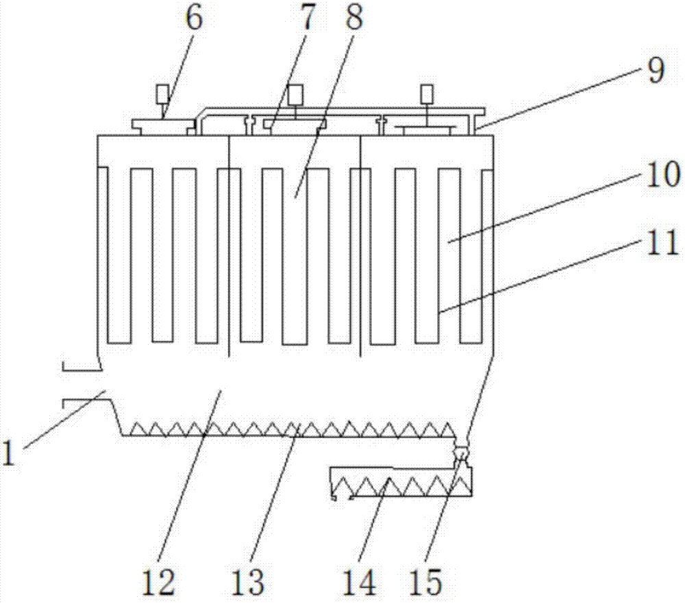 Environment-friendly dust filtering box