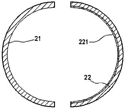 Magnetic powder tire monitor