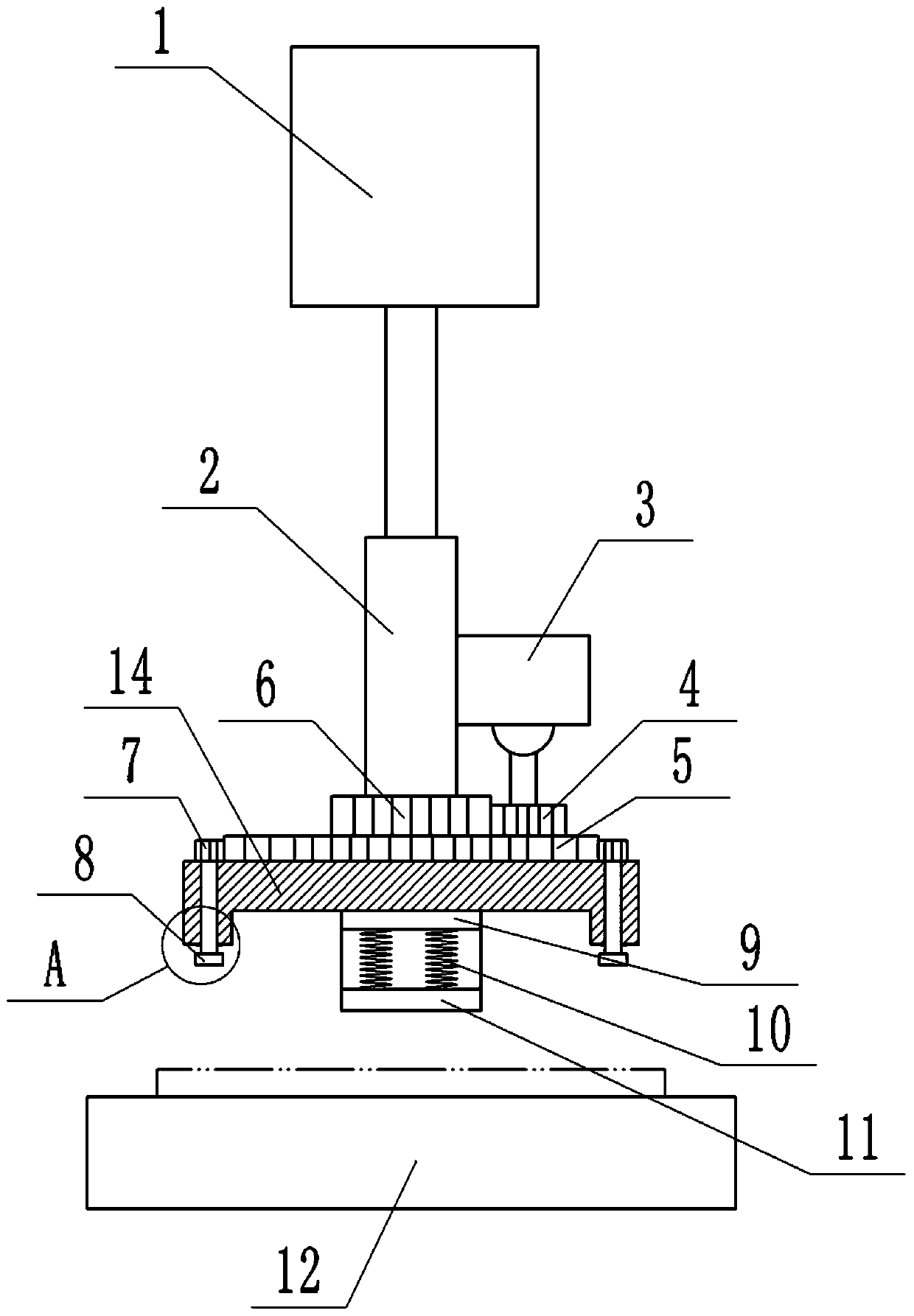 Clutch press fitting device