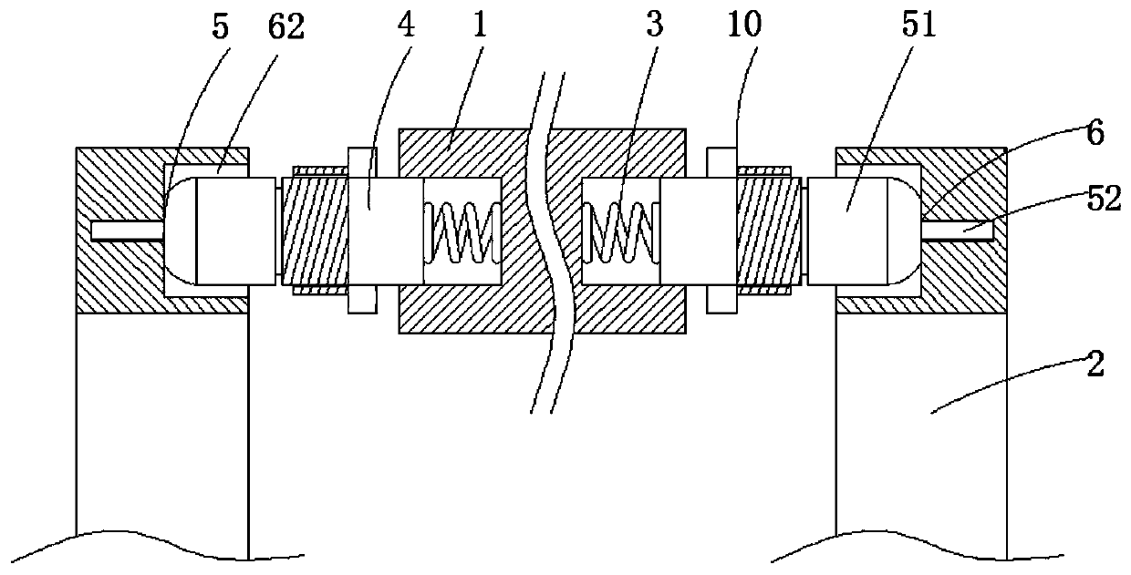 Hollow shutter glass window facilitating replacement of shutter blind