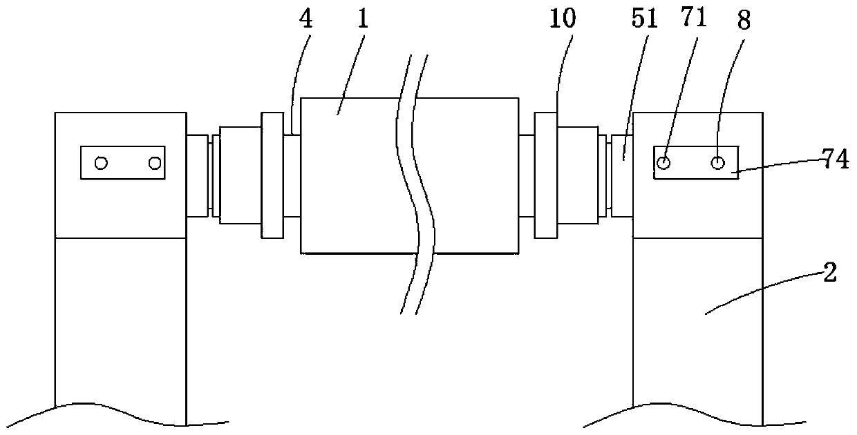 Hollow shutter glass window facilitating replacement of shutter blind