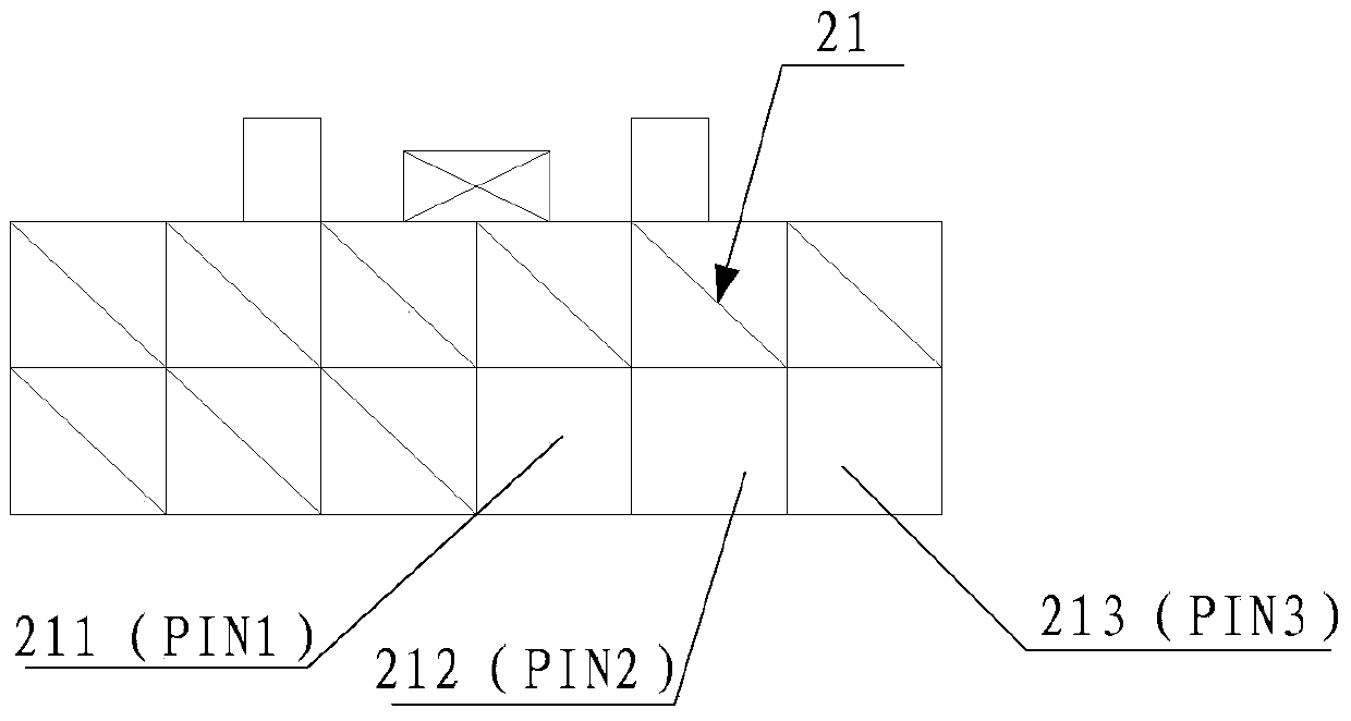 Automobile single door switch matching method and system