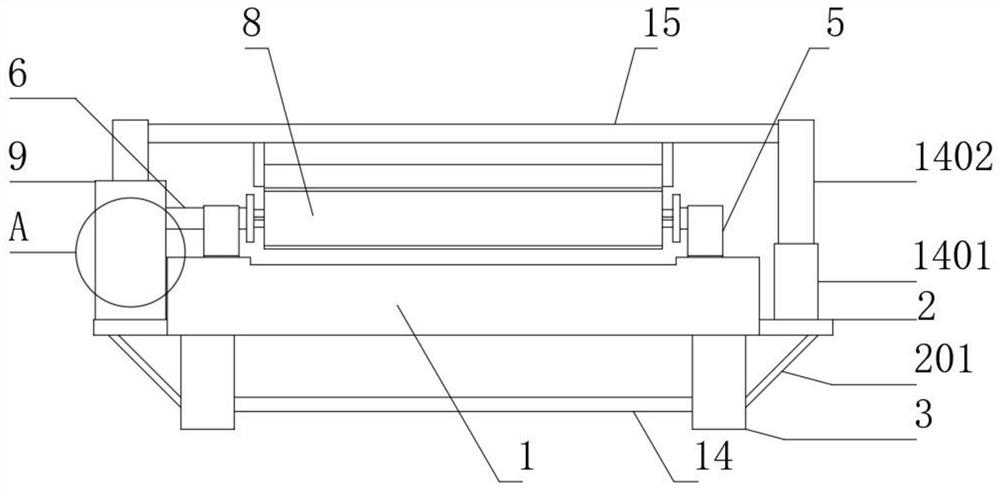 Handkerchief paper packaging and conveying device facilitating feeding