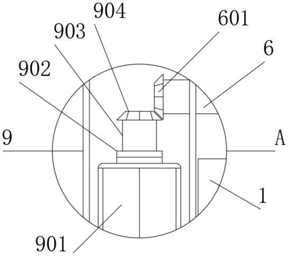 Handkerchief paper packaging and conveying device facilitating feeding