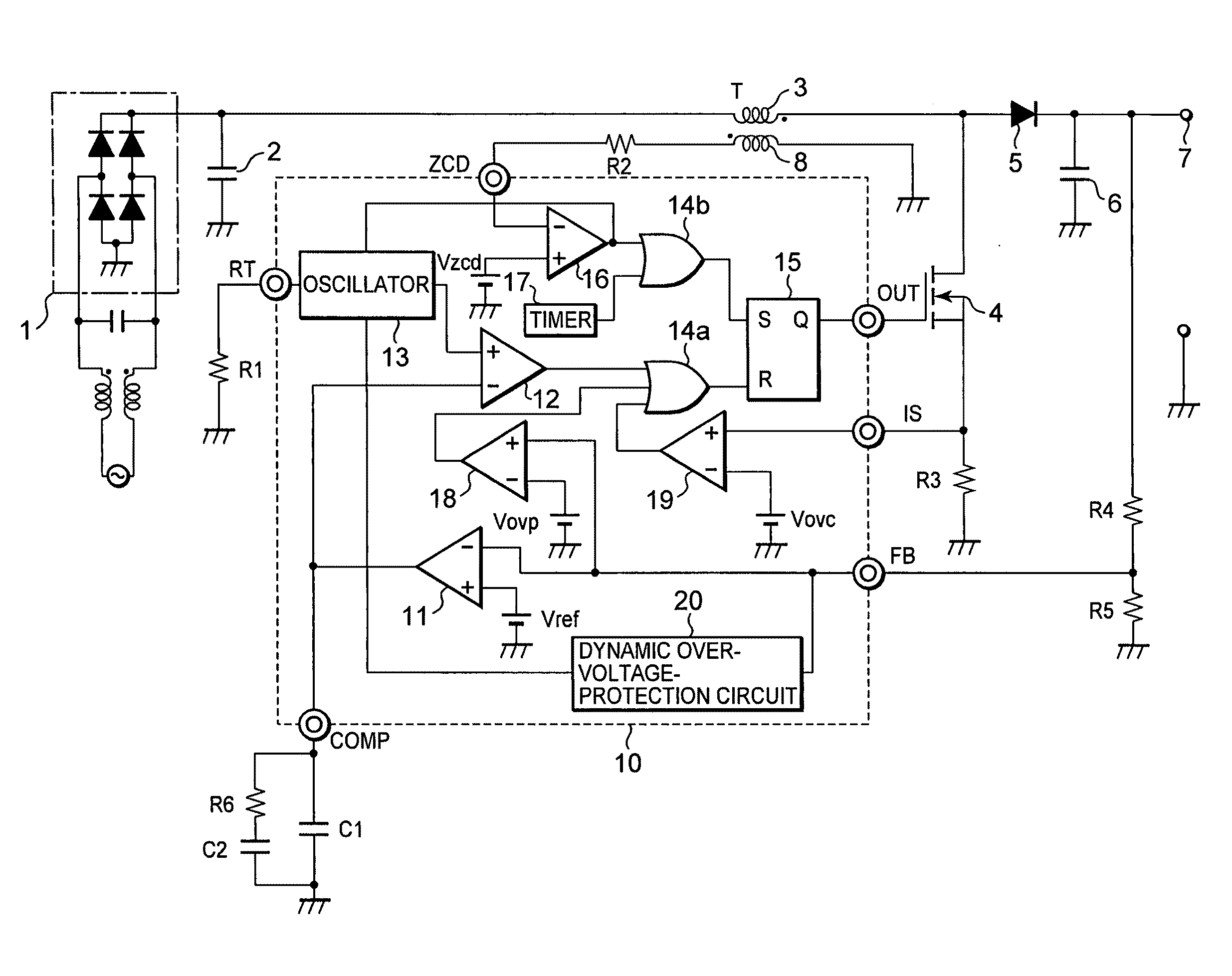 Switching power supply circuit