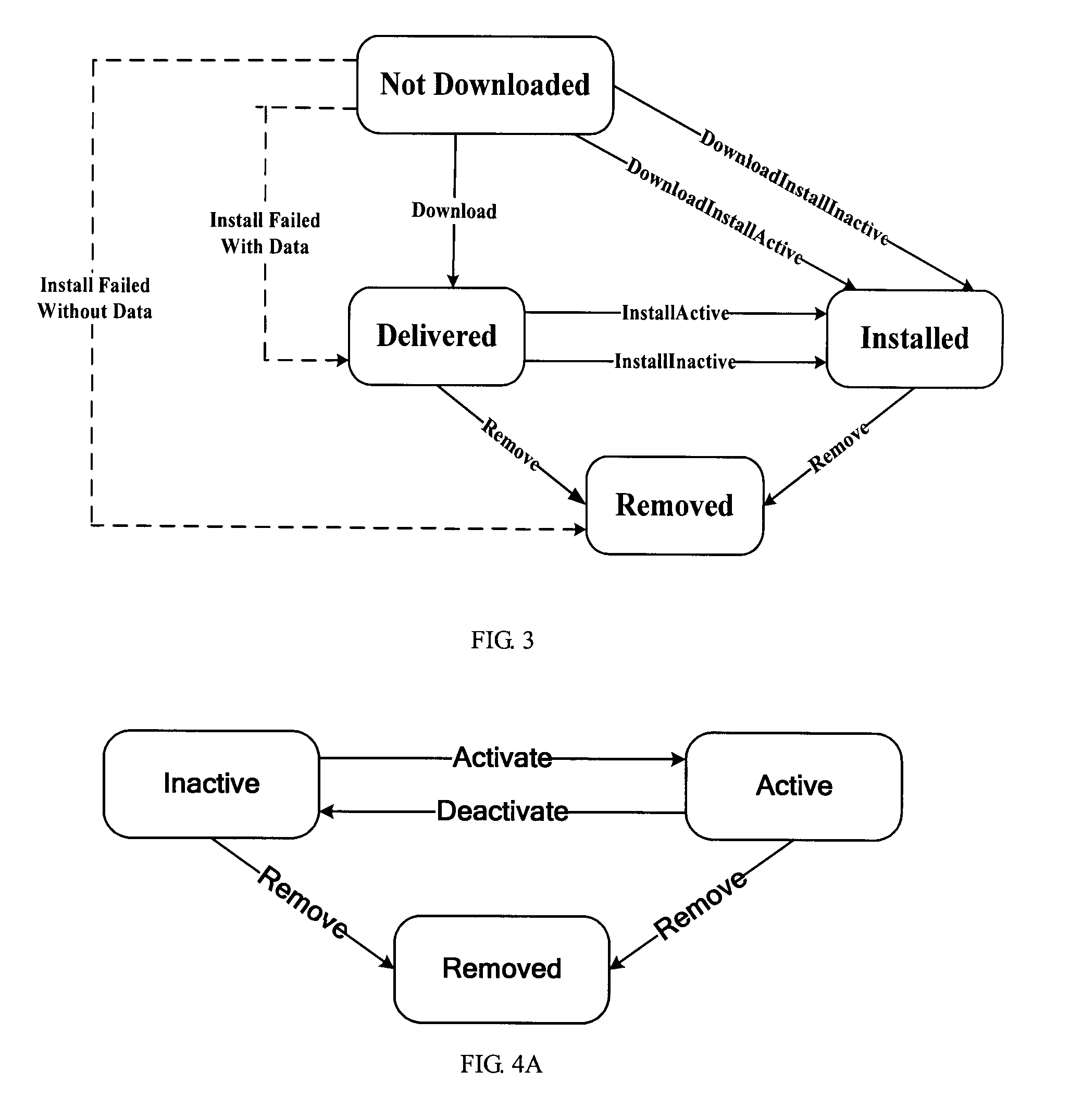 Method, system, terminal and device management server for installing software components