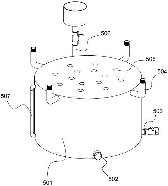 Liquor steaming equipment