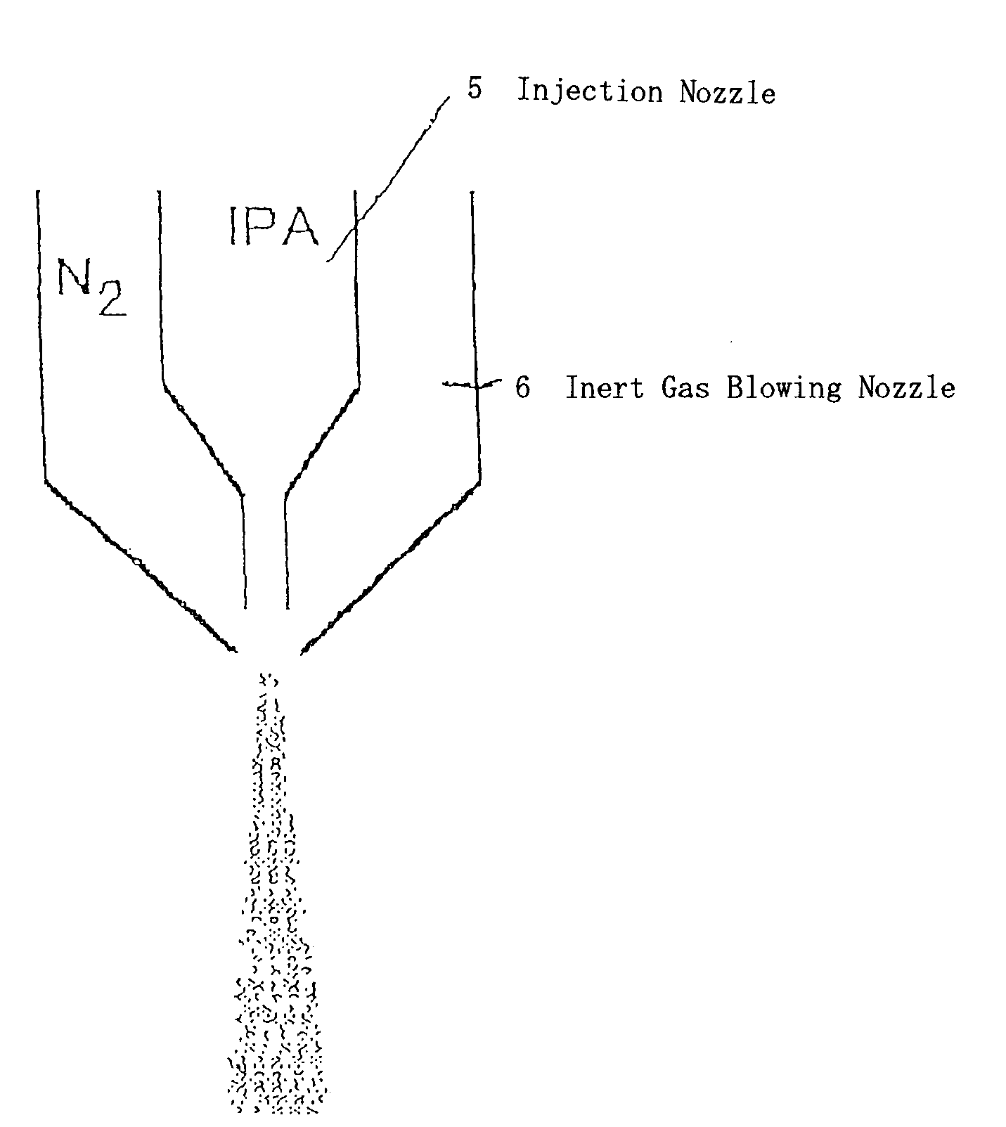 Method and device for drying substrate