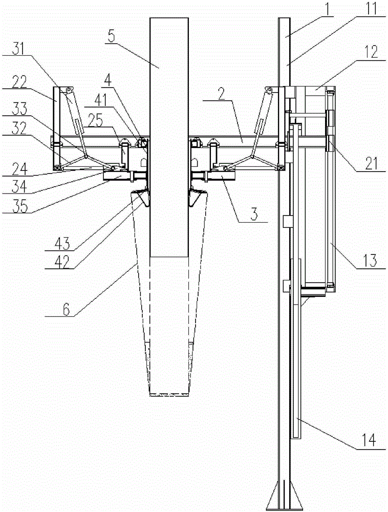 Opening tensioning device of ton bag