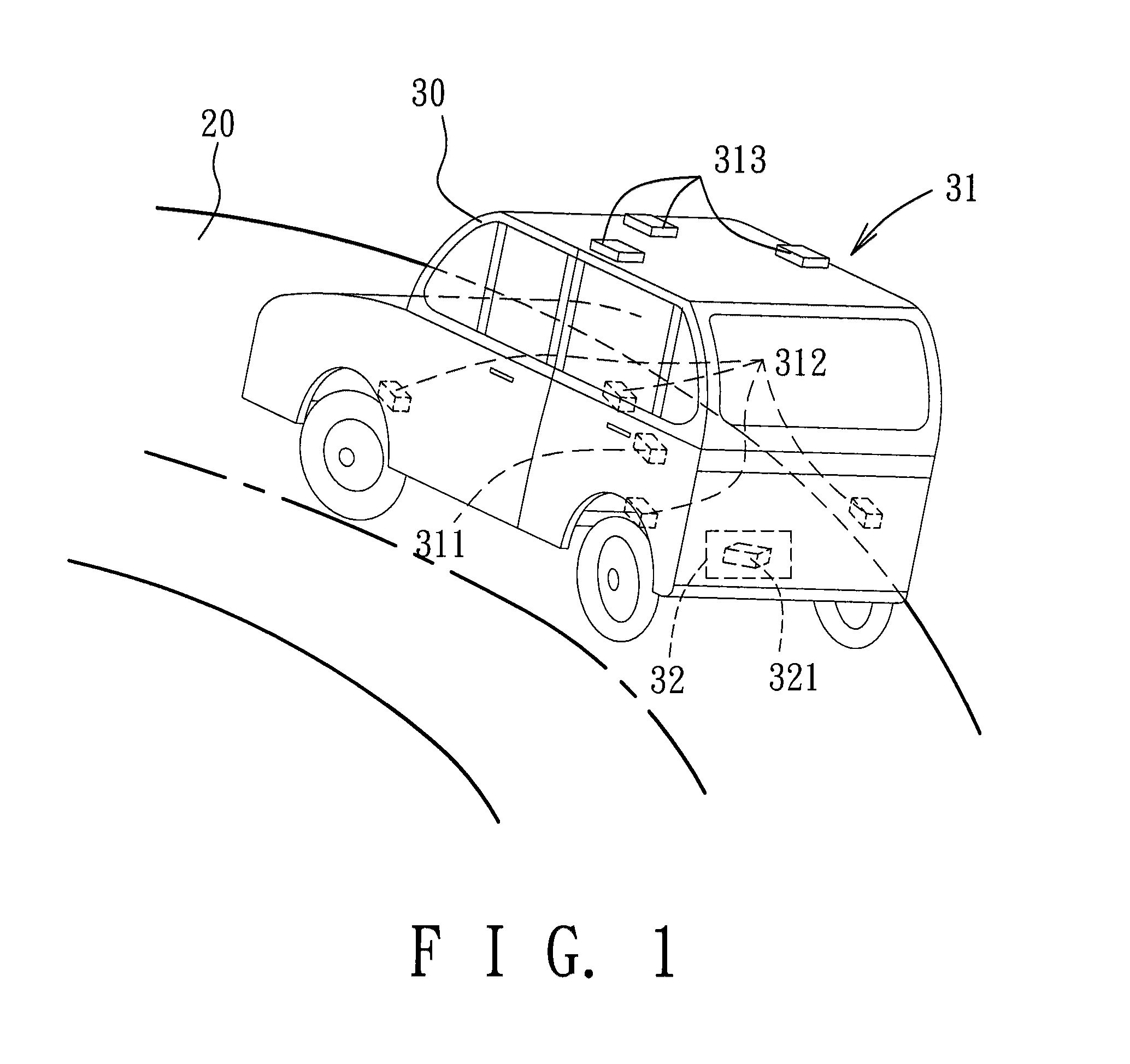 System and method for road angle estimation