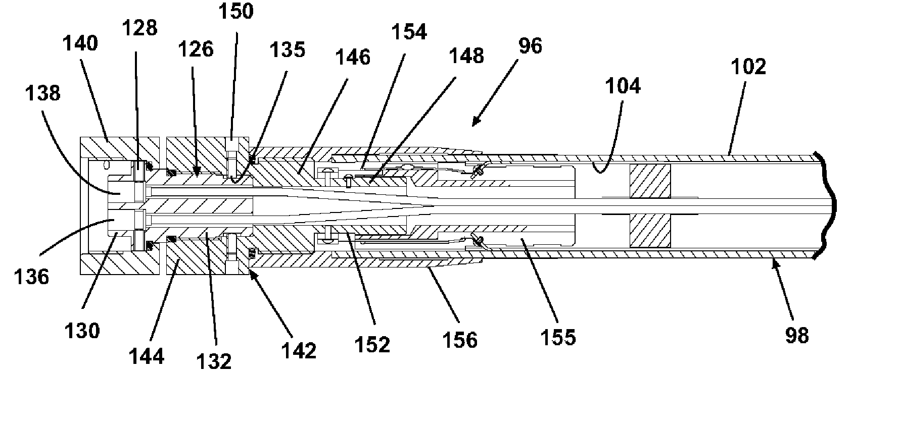 Antenna with power matching circuit