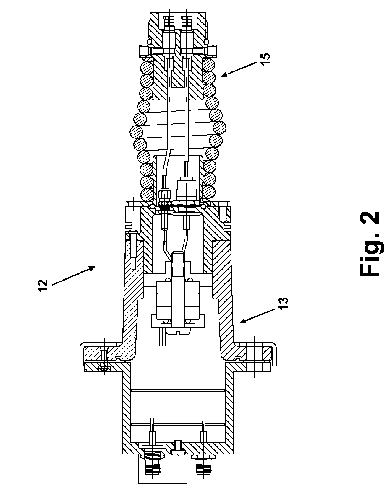 Antenna with power matching circuit