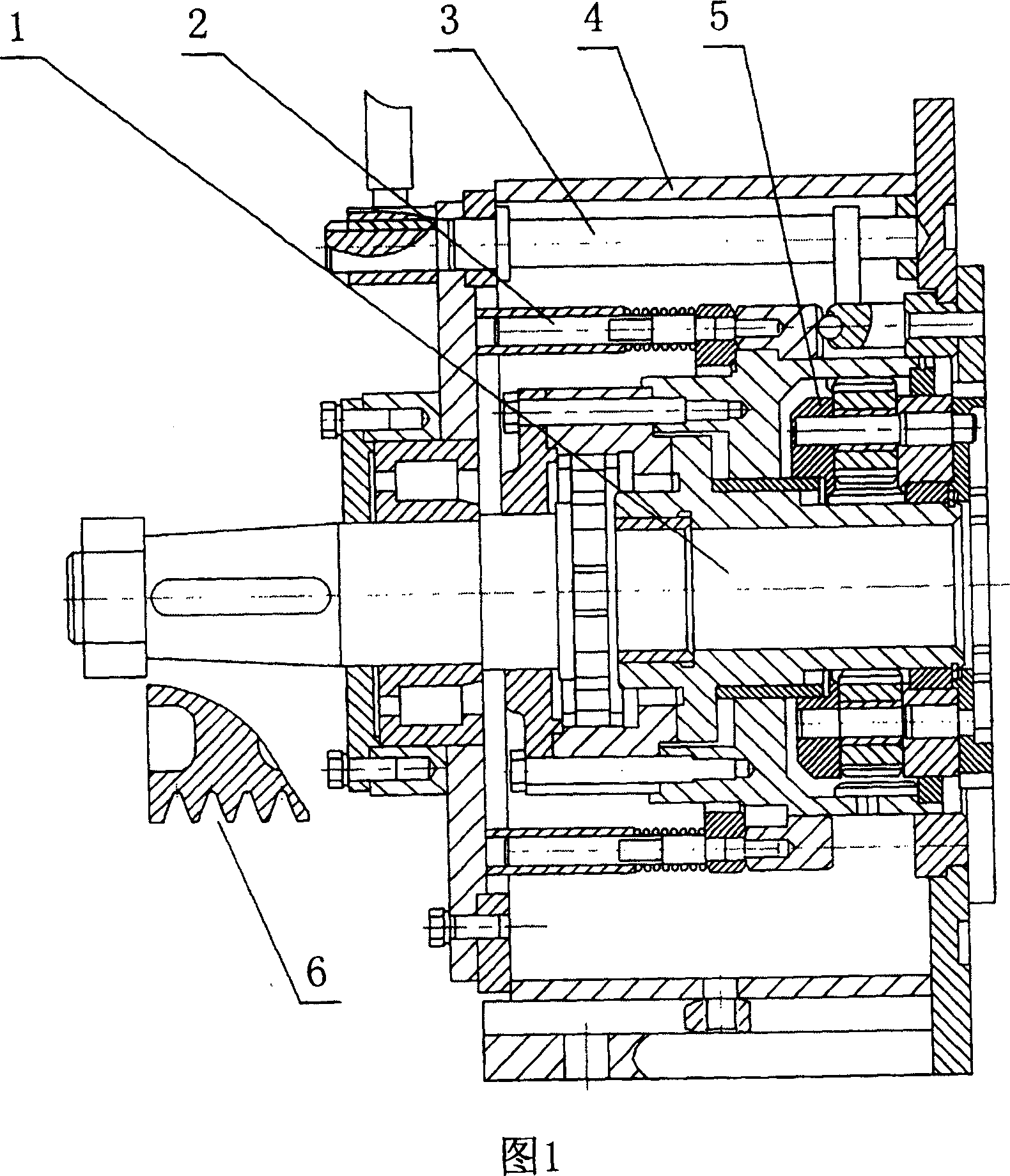 Planet differential actuator