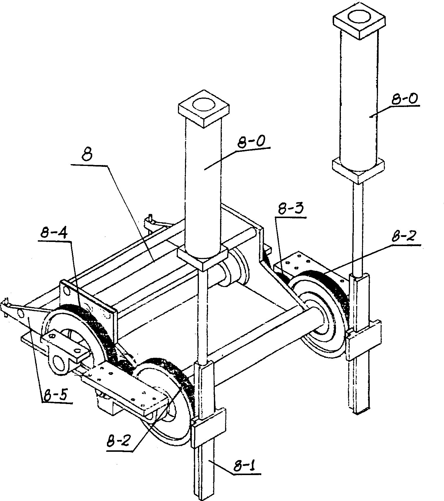 Automatic grinding and drilling machine