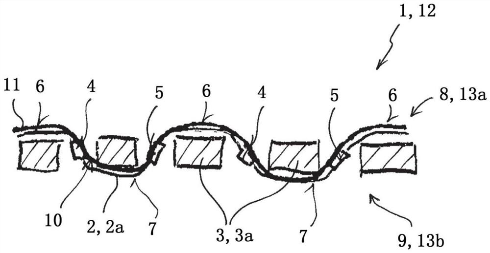 Thermoelectric flexible mat