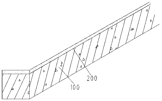 A composite insulation roof structure and a realization method thereof