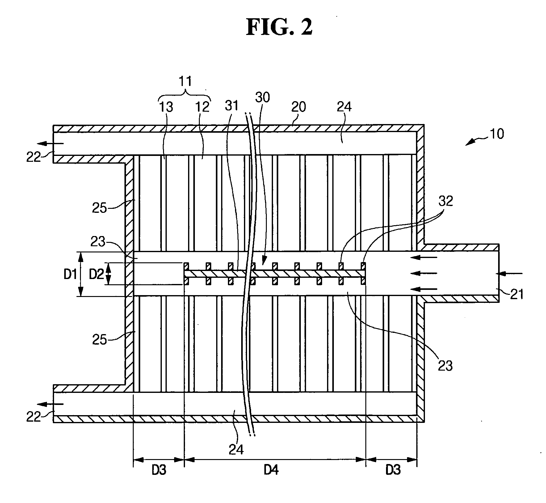 Battery module having improved cooling efficiency