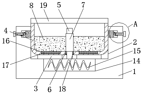 Adjustable culture dish for biological medicine