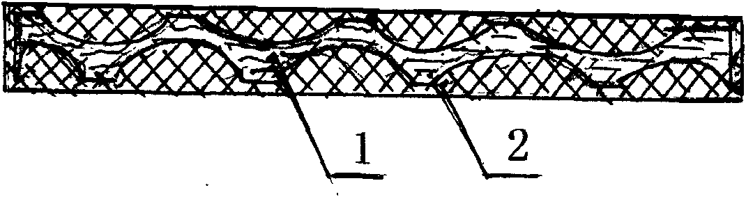 Bamboo fiber reinforced composite material and manufacturing method thereof