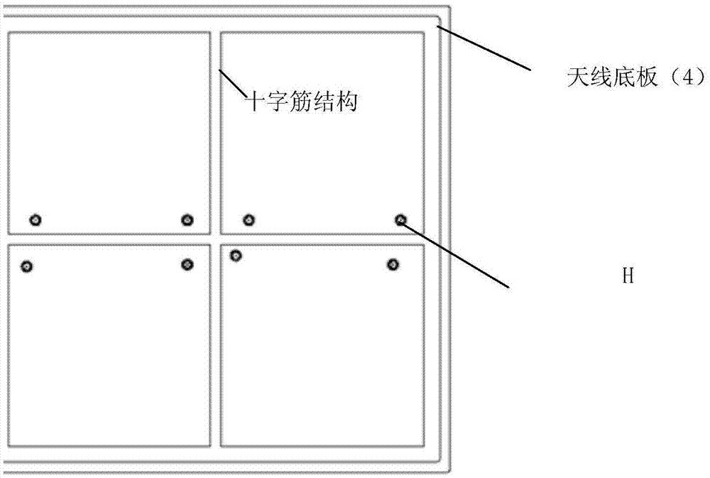 Broad-band double-circular-polarization panel self-tracking antenna