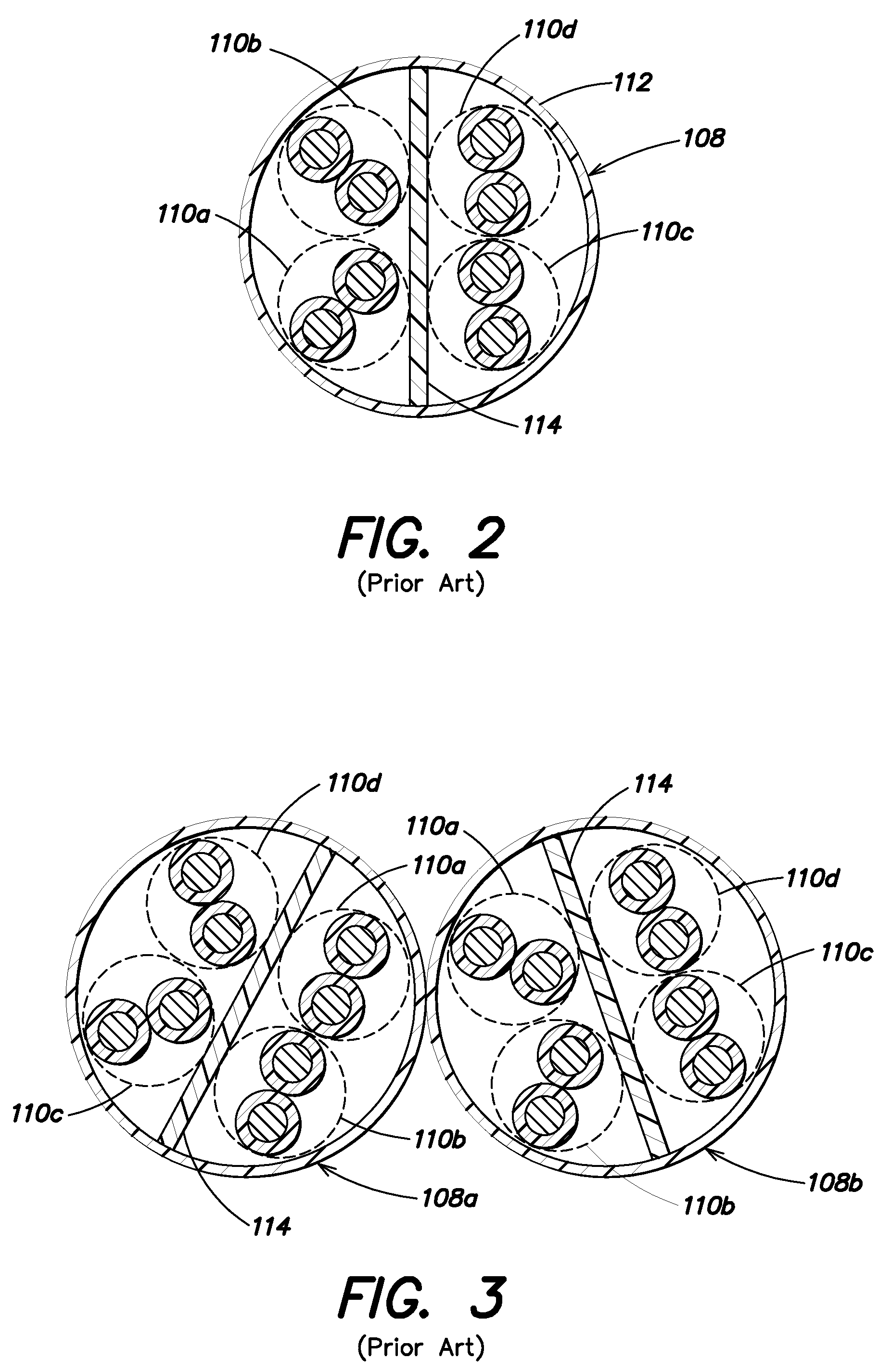 Twisted pair cable having improved crosstalk isolation