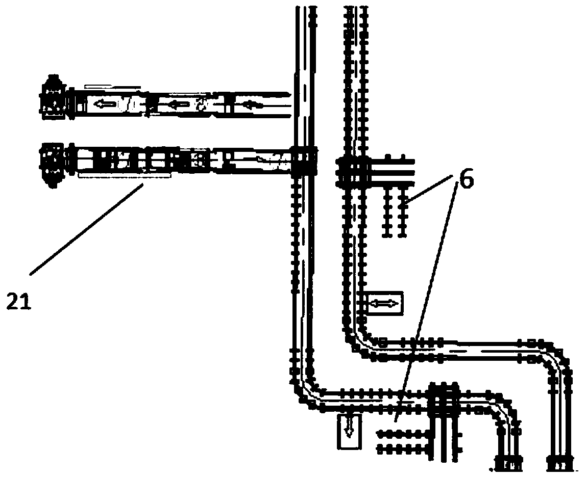 A drug automatic storage system based on a circular shuttle system