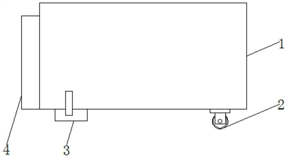 Large laser cutting equipment convenient to move and cutting method thereof