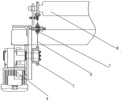 All-steel tire side automatic positioning code printer