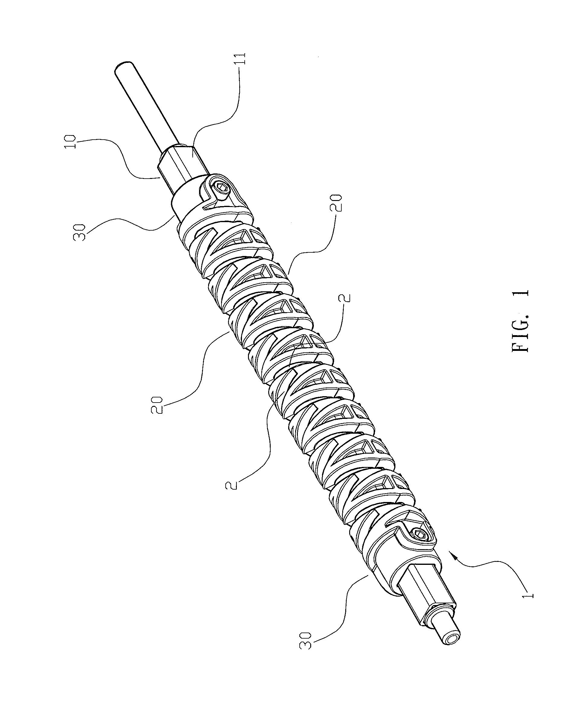 Combination Double Thread Screw