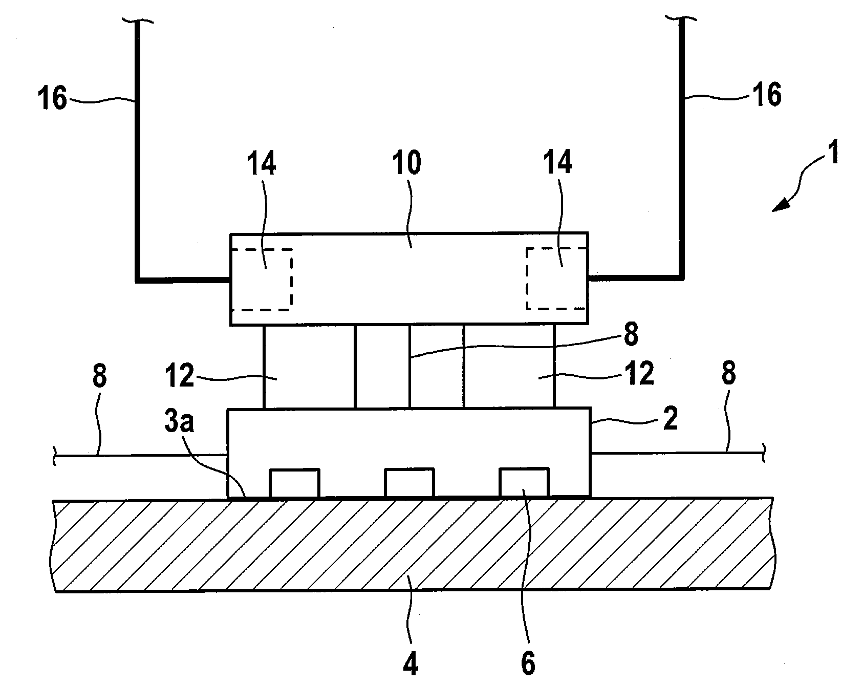 Device for the regulation of driving dynamics