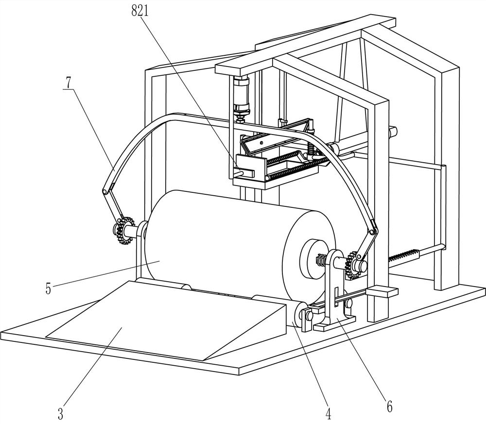 An oil barrel rotary printing device