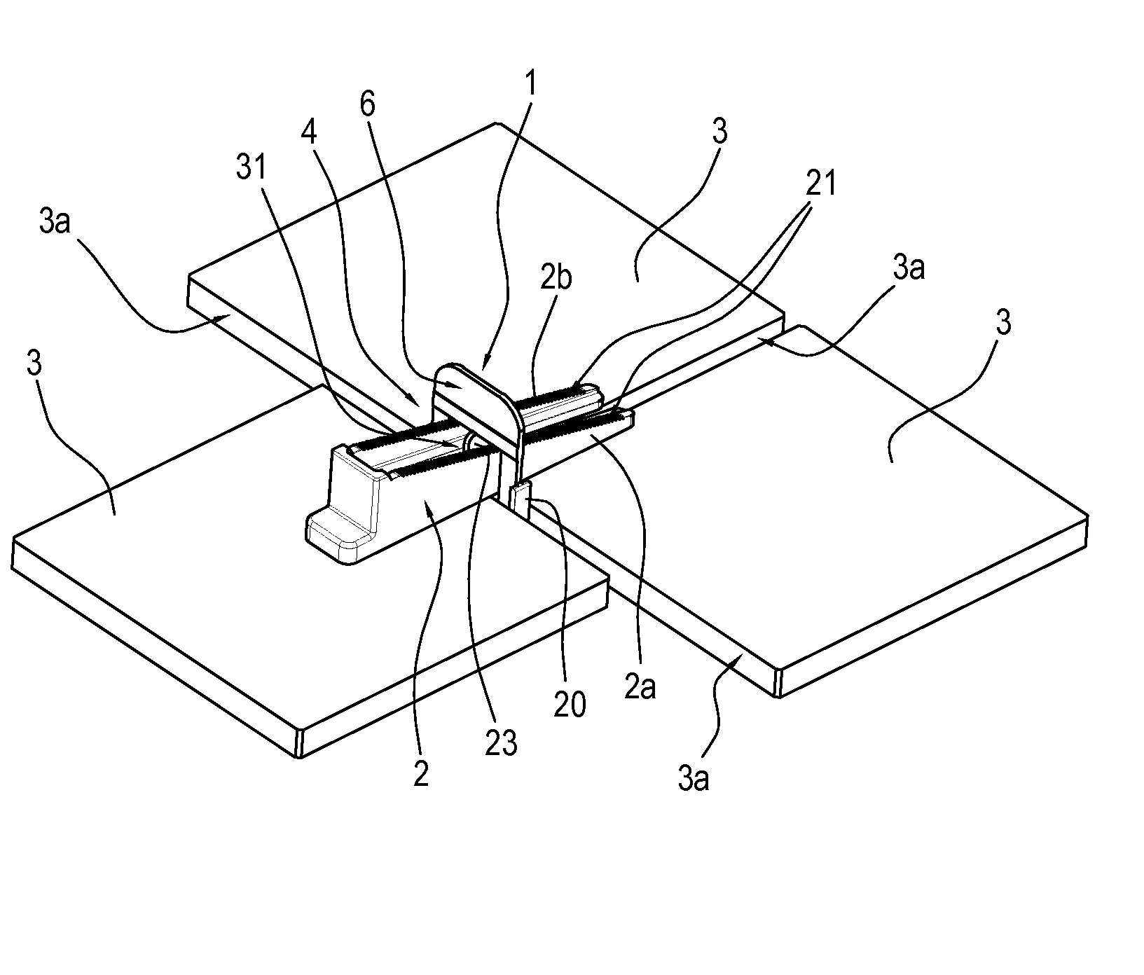 Leveling and aligning device for installing tiles