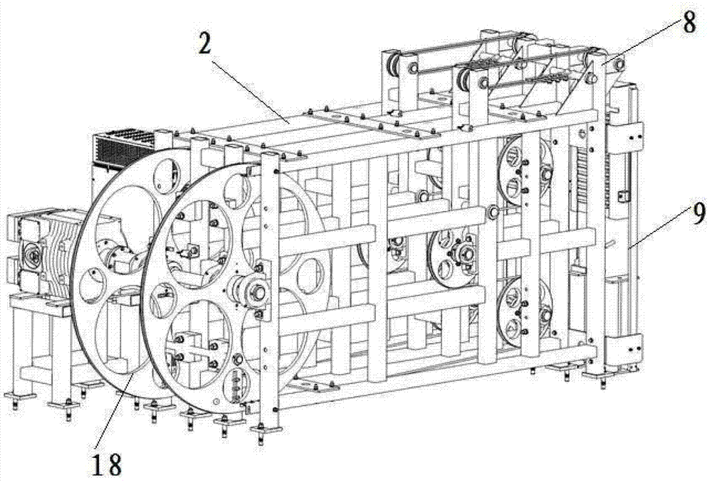 Device for testing bending fatigue of wire rope for elevator, and testing method thereof