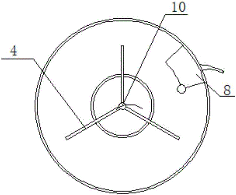 Stirring instrument capable of controlling water content and use method thereof