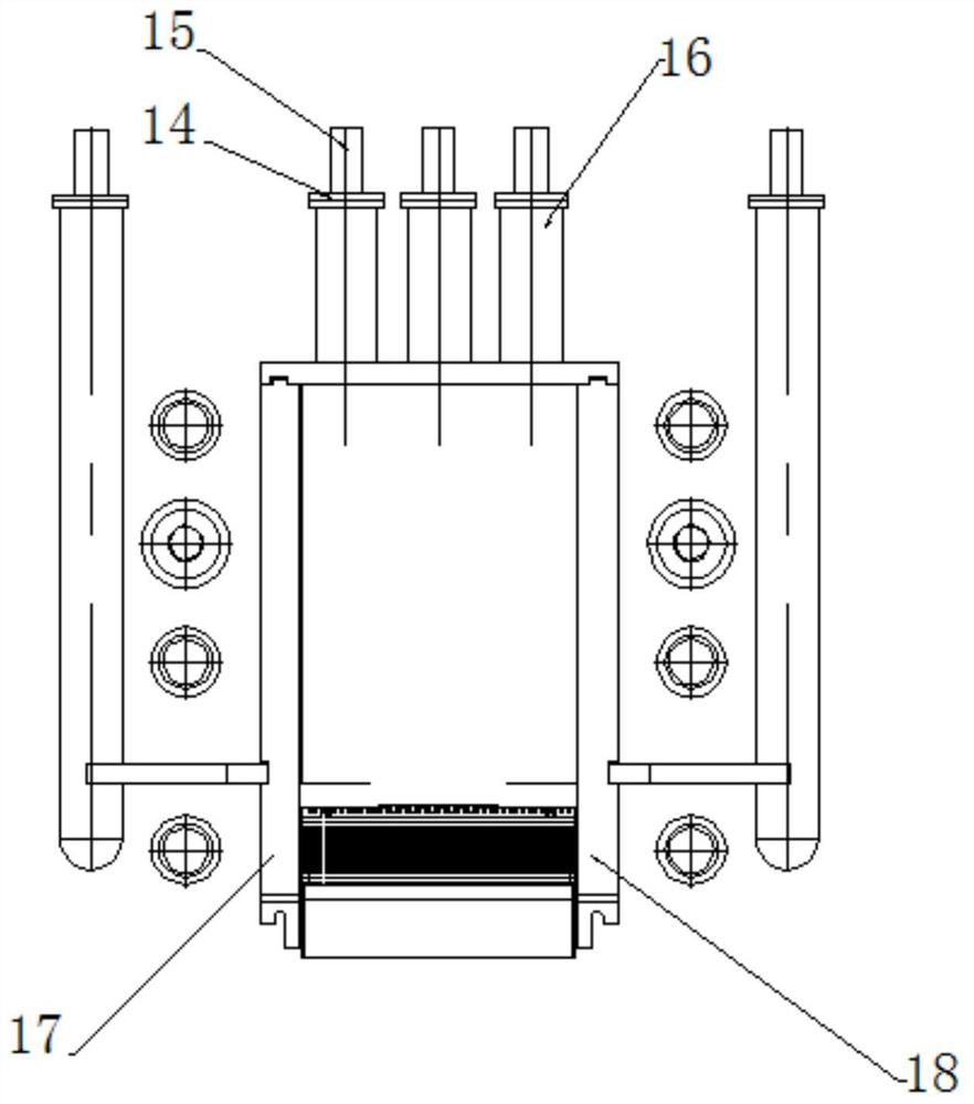 Muffle furnace silicon carbide heating system for manufacturing flexible glass and muffle furnace